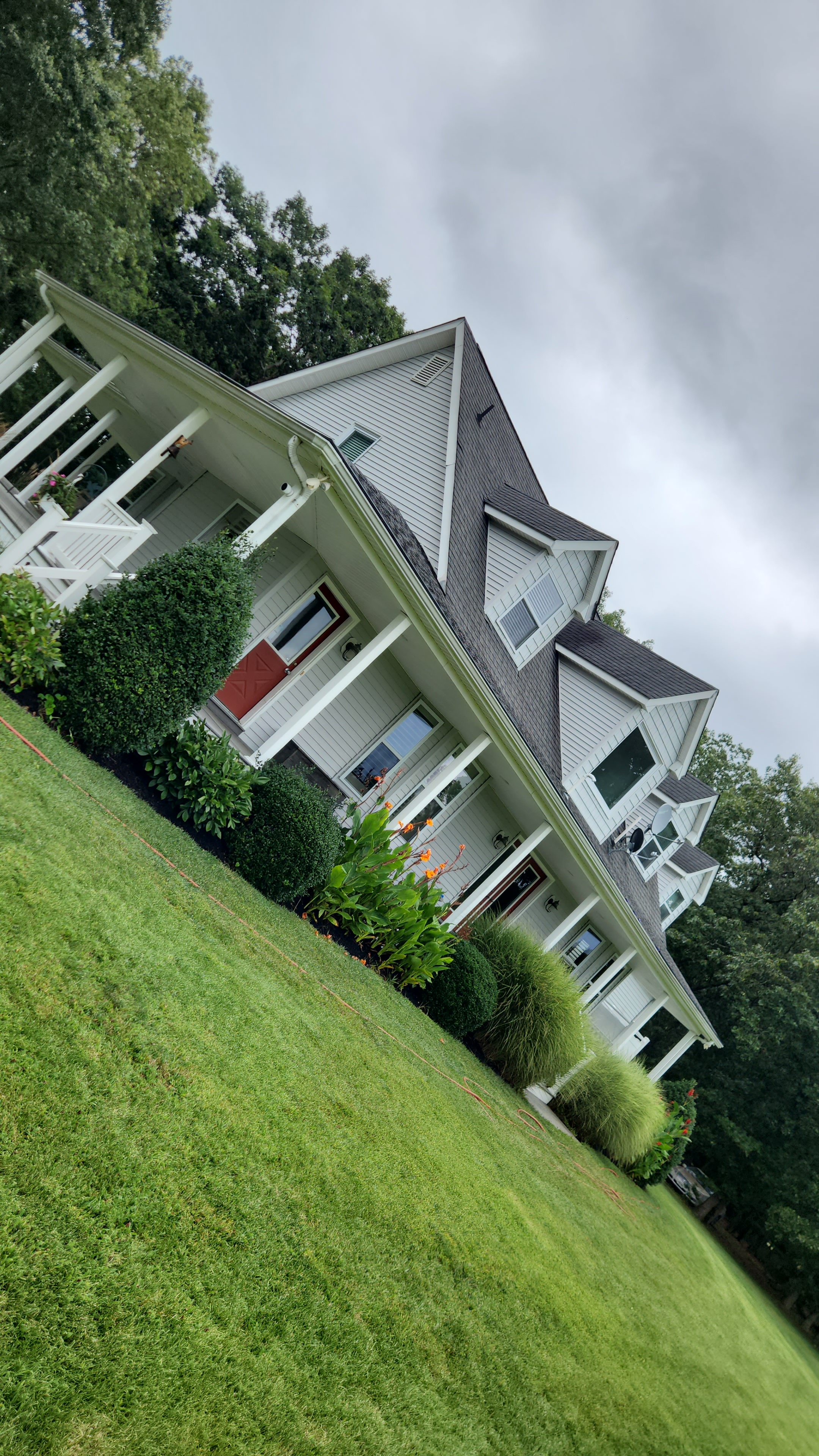 House Washing and Barn Washing preformed at Silver Fox Farms in Egg Harbor, New Jersey