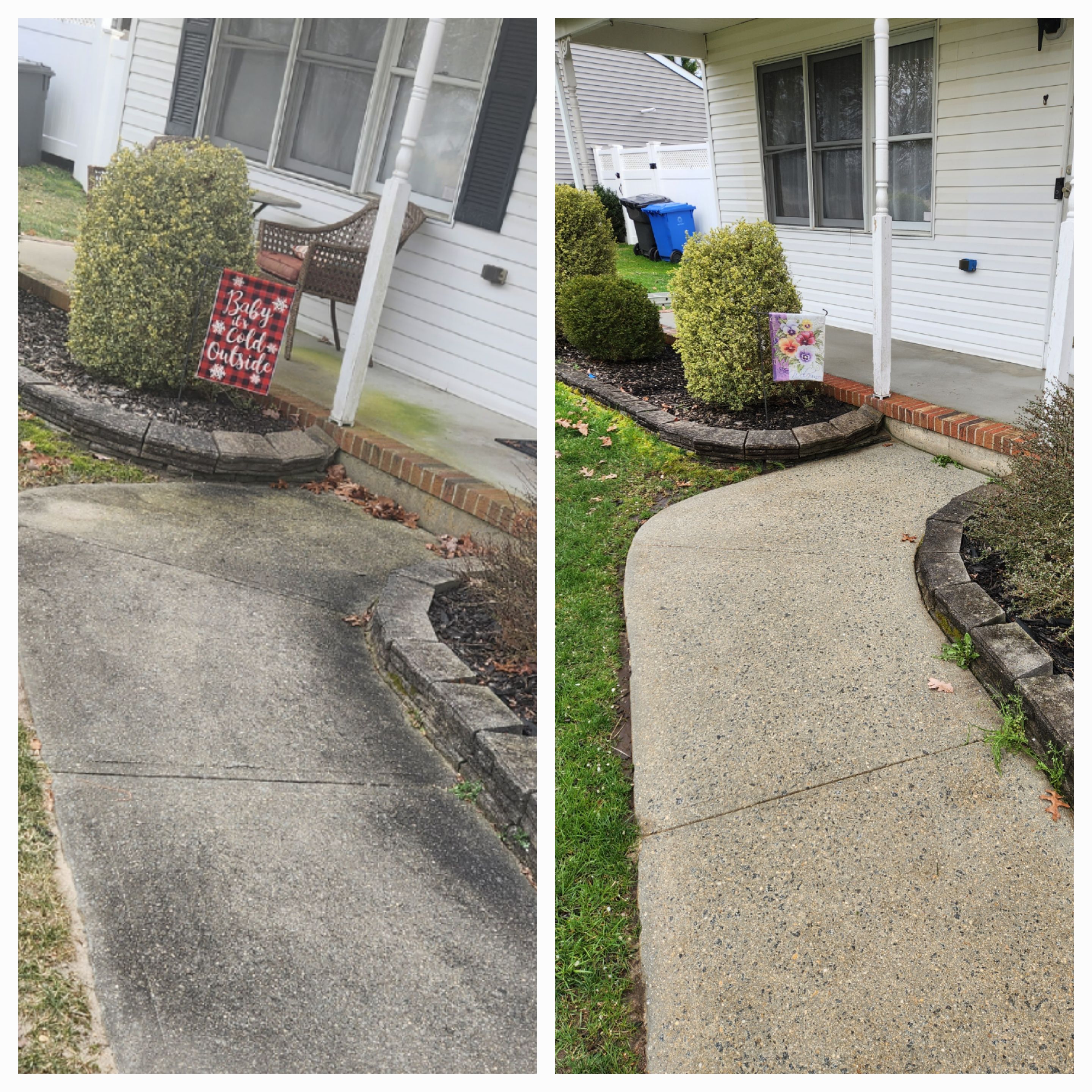 Stunning concrete cleaning and house was in Stafford Township, New Jersey