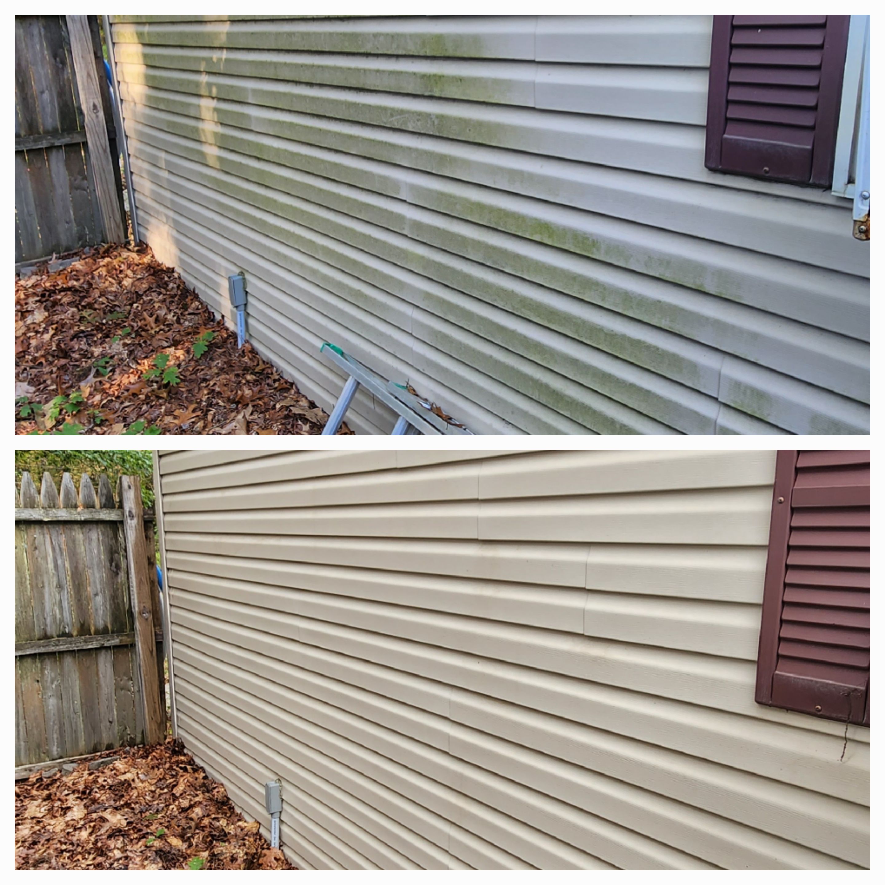Superior quality concrete cleaning and gutter brightening performed in Egg Harbor City 
